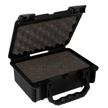Seahorse Cases SE120 Small Protective Case with Foam, Black