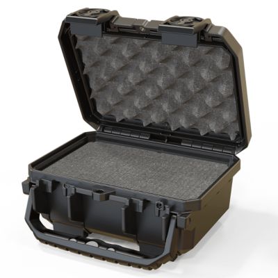 Seahorse Cases SE130 Small Protective Case with Foam, Black