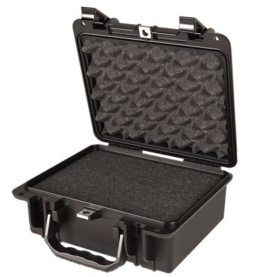 Seahorse Cases 10 in. SE300 Small Protective Gun Case with Foam, Black