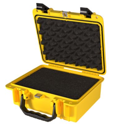 Seahorse Cases Small Protective Case with Foam, Yellow