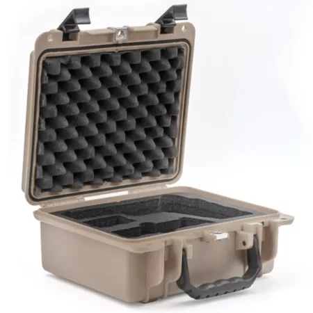 Seahorse Cases SE300 Small Gun Case with Single Gun Foam Tan Gun Cases