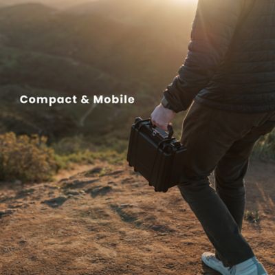 Image showing  SE300 Small Pistol Case with Single Pistol Foam, Gray