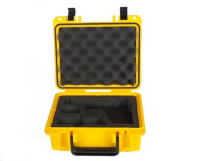 Seahorse Cases SE300 Small Gun Case with Single Pistol Foam, Yellow