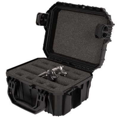 Seahorse Cases 2-Gun Case with Pistol Foam, Black, Small
