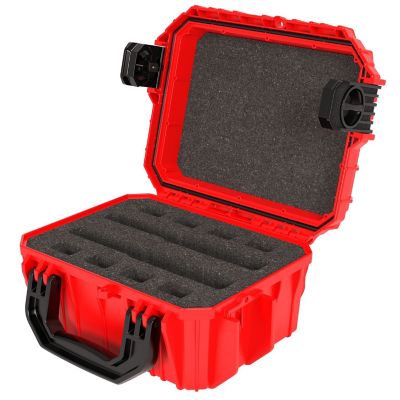 Seahorse Cases 2-Gun Case with Pistol Foam, Orange, Small