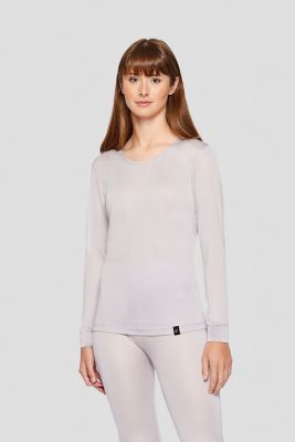 Terramar Women's Thermasilk Pointelle Scoop Neck Base Layer Top