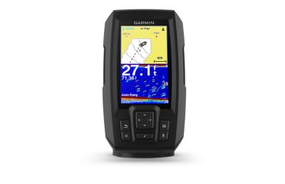 Garmin Striker Plus 4 in. GPS Fishfinder with Dual-Beam Transducer, U.S.