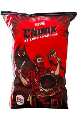 Jealous Devil CHUNX XL Hardwood Lump Charcoal, 35 lb. Bag