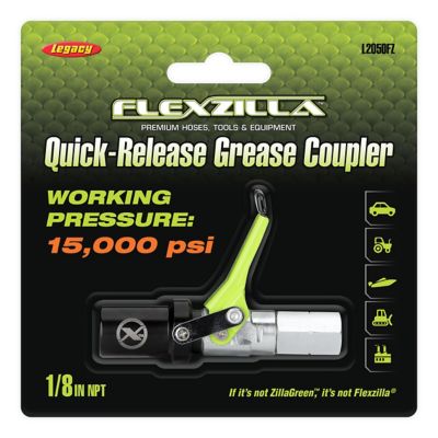 Image showing  1/8 in. NPT Quick-Release Grease Coupler, 6-Jaw Coupler, Steel