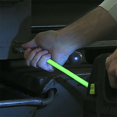 Image showing  12 in. Grease Hose, 3/16 in., 1/8 in. MNPT Ends