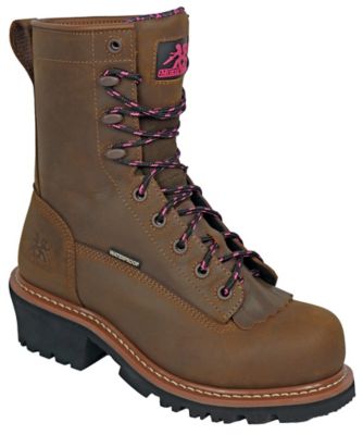 HOSS Boot Company Women's Mareen Kiltie Work Boots, 8 in.