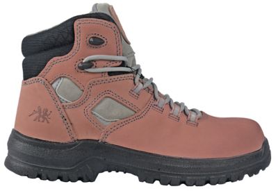 Image showing 4 th HOSS Boot Company Women's Lacy Work Boots, Composite Toe, Waterproof, Puncture Resistant, Slip Resistant, EH Rated, 6 in.
