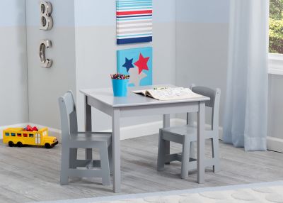 Image showing  My Size Table and Chair Set, Gray