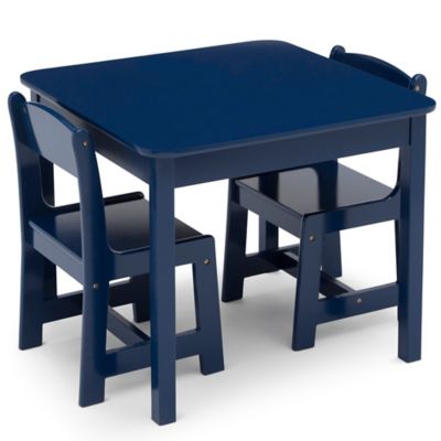 Delta My Size Table and Chair Set, Blue -  79639392