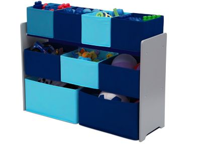 Image showing  Deluxe Multi Bin Organizer, Gray