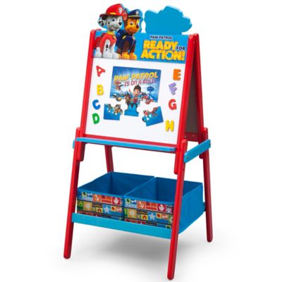 Delta Licensed PAW Patrol Double-Sided Easel, 21.65 in. x 3.74 in. x 31.5 in., 20.6 lb., for Ages 3+ -  TE87578PW