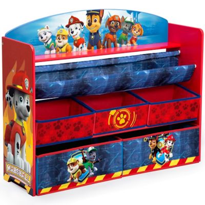 Delta Paw Patrol Deluxe Book and Toy Organizer