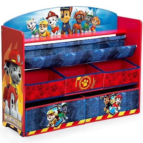 Delta Paw Patrol Deluxe Book and Toy Organizer