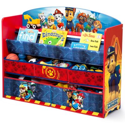 Image showing  PAW Patrol Deluxe Book and Toy Organizer