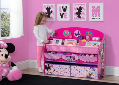 Image showing  Mickey Mouse Deluxe Book and Toy Organizer