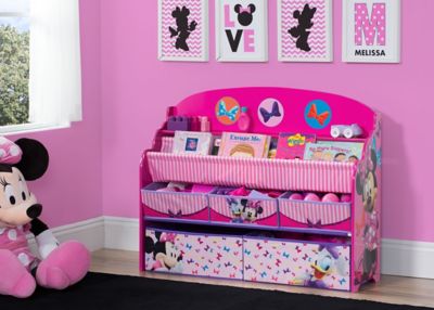 Image showing  Mickey Mouse Deluxe Book and Toy Organizer