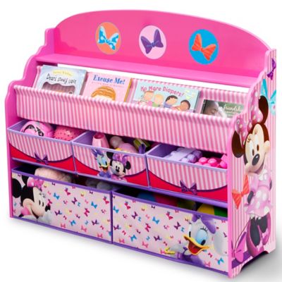 Image showing  Mickey Mouse Deluxe Book and Toy Organizer