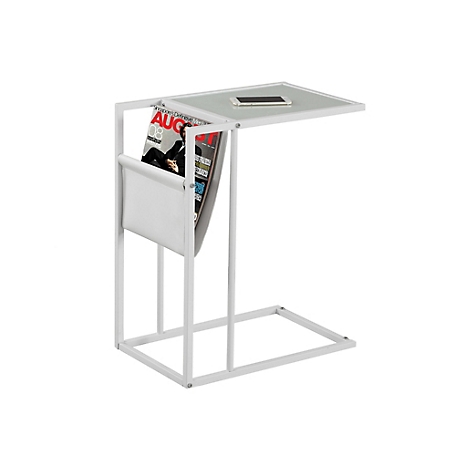 Monarch Specialties Accent Table with Magazine Rack