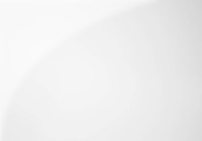 Image showing  Metal C-Shaped Modern Accent Table with Storage Drawer, Glossy White/Chrome