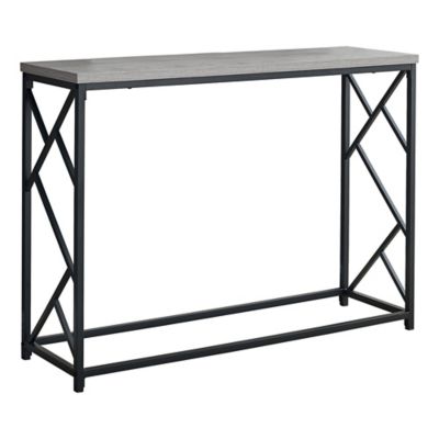 Monarch Specialties Metal Hall Console Table, 44 in.