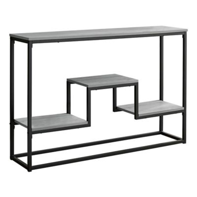Monarch Specialties Console Table, Metal Hall Console, 48 in.