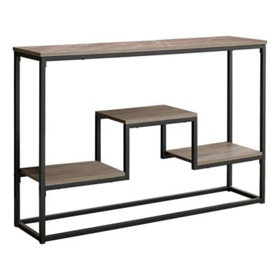 Monarch Specialties Console Table, Metal Hall Console