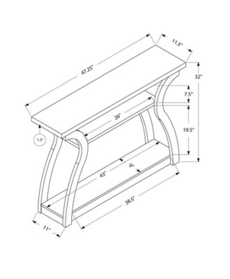 Image showing  Console Table, 47 in.