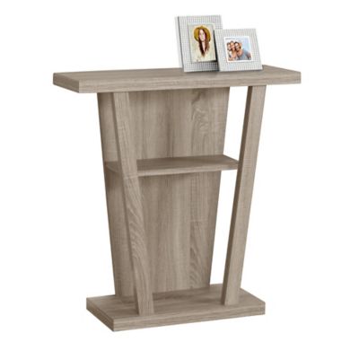 Monarch Specialties Accent Hall Console Table with Open Shelf