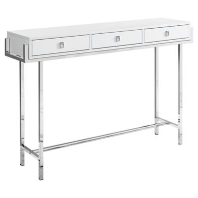 Monarch Specialties Accent Table, Hall Console with 3 Drawers