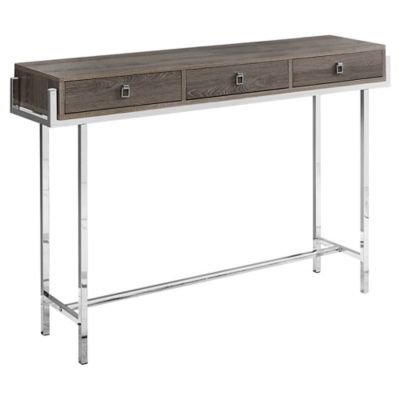 Monarch Specialties Accent Table, Hall Console with 3 Drawers