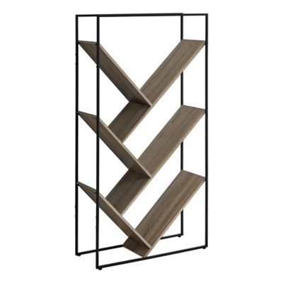 Monarch Specialties 5-Shelf Open Bookcase