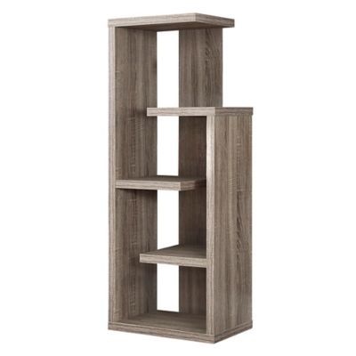 Monarch Specialties 5-Shelf Bookcase Accent Display Unit
