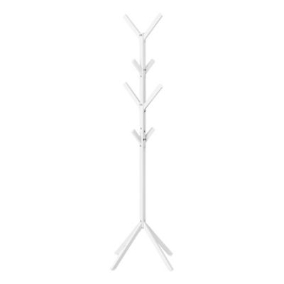 Monarch Specialties 8-Hook Coat Rack in Metal