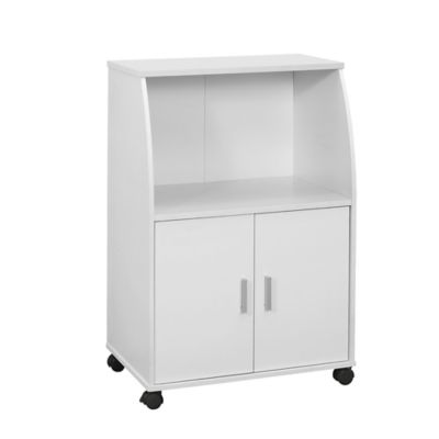 Monarch Specialties Kitchen Cart with Storage