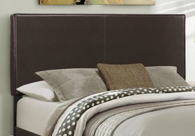 Image showing  Leather-Look Bed (Frame Only), Queen