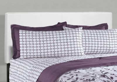 Image showing  Leather-Look Bed (Frame Only), Queen