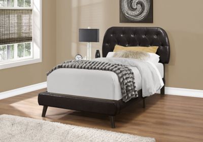 Image showing  Tufted Upholstered Bed (Frame Only)