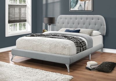 Image showing  Tufted Upholstered Bed (Frame Only)