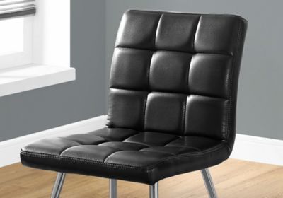 Image showing  Leather-Look Dining Chairs, 2-Pack