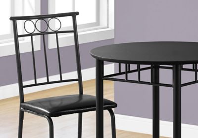 Image showing  3 pc. Dining Set, Metal Finish