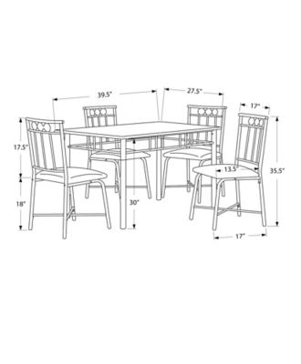 Image showing  5 pc. Dining Set