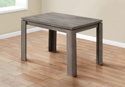 Image showing  Rectangular Wood-Look Dining Table for 4 People