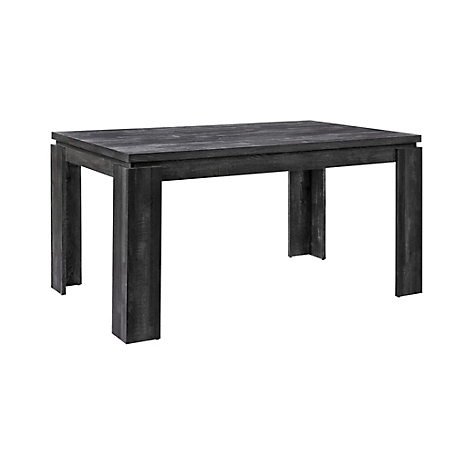 Monarch Specialties Rectangular Contemporary Dining Table, Thick Paneled
