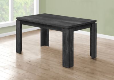Image showing  Rectangular Thick Paneled Contemporary Dining Table for 6 People, 59 in.
