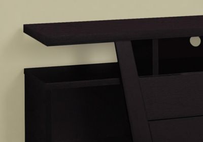 Image showing  TV Stand 60 in. with Storage Drawers and Contemporary Design